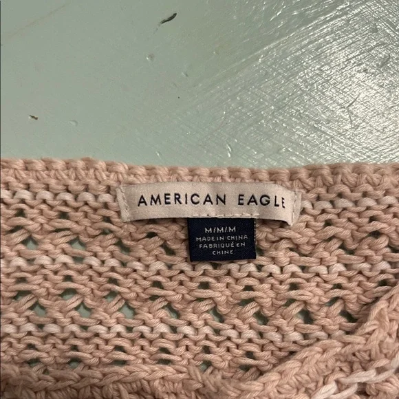 American Eagle Outfitters Women's Cream Knit Sweater - Picture 2 of 2